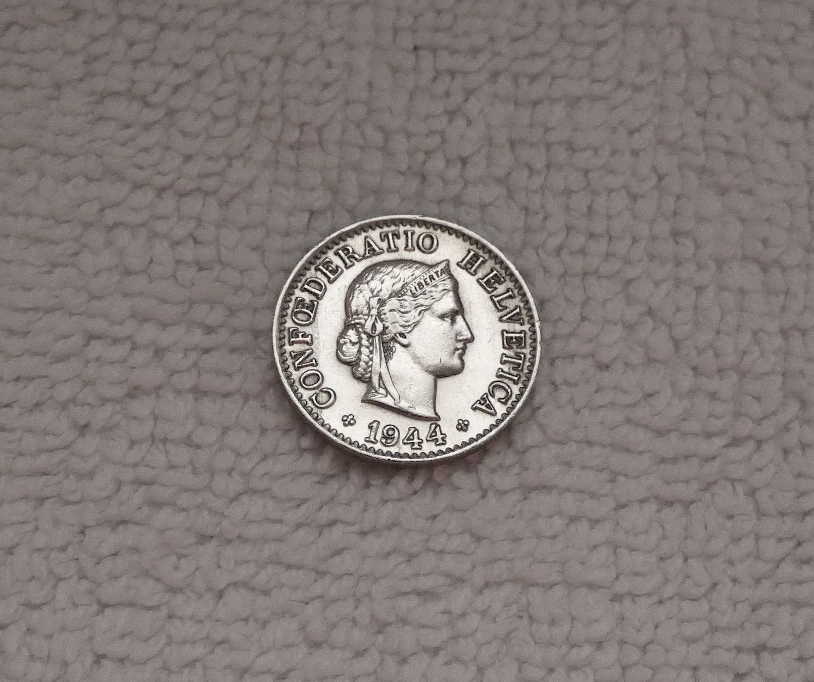 Tutti le monete: 5 centimes/rappen 1944 – Usato da Nyon venduto da Ilmi09