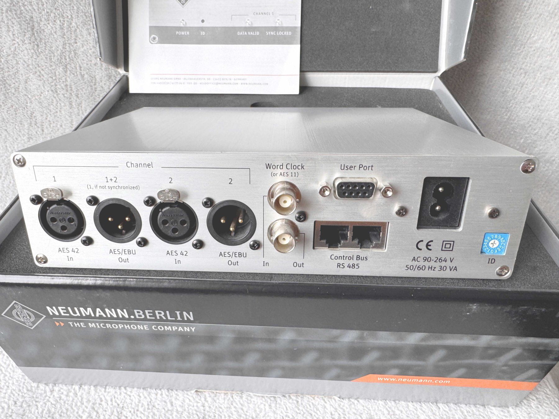Neumann Mikrofone: Neumann DMI-2 Digital Interface for Solution-D Microphones – Gebraucht aus Zürich von Malco0 4