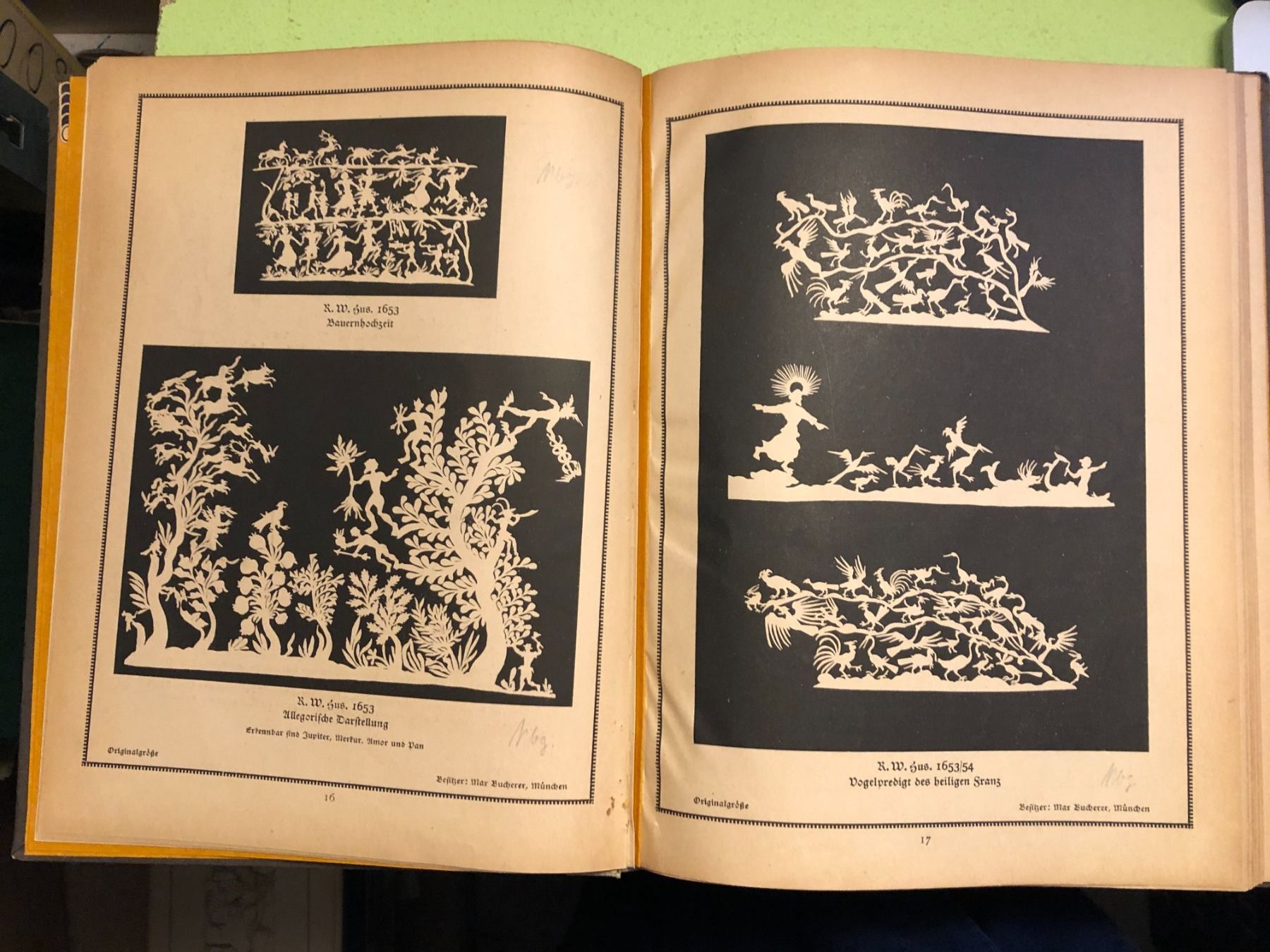 Libri: Martin Knapp: Deutsche Schatten- und Scherenbilder. – Usato da Zürich venduto da allp 5