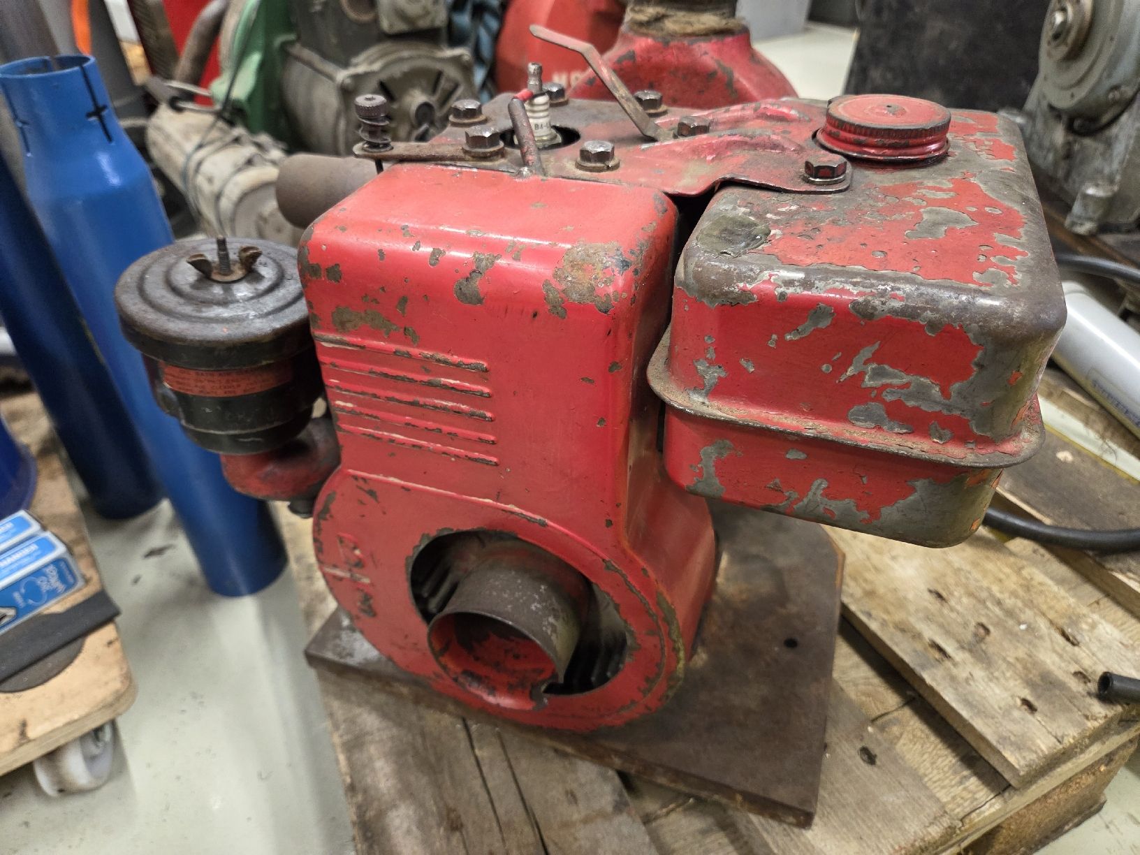 Pompe & Parti di ricambio: Rice Pumpe mit Briggs 5hp – Difettoso da Böbikon venduto da Domplex
