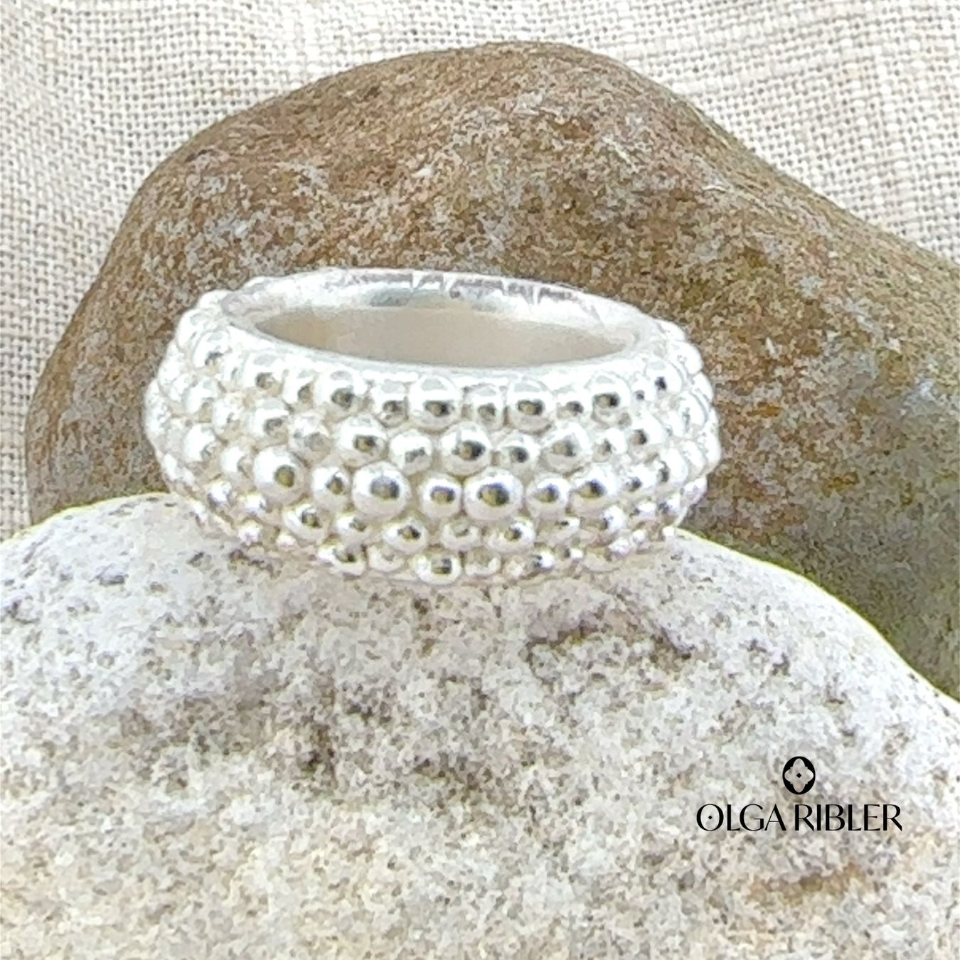 Olga Ribler Anelli: 925 Sterling Silber Statement Ring Grösse 54 – Nuovo (secondo la descrizione) da Luzern venduto da Schmuckoutlet 4