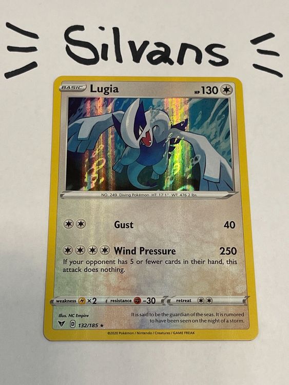 Lugia Holo 132/185 Vivid Voltage EN Kaufen auf Ricardo