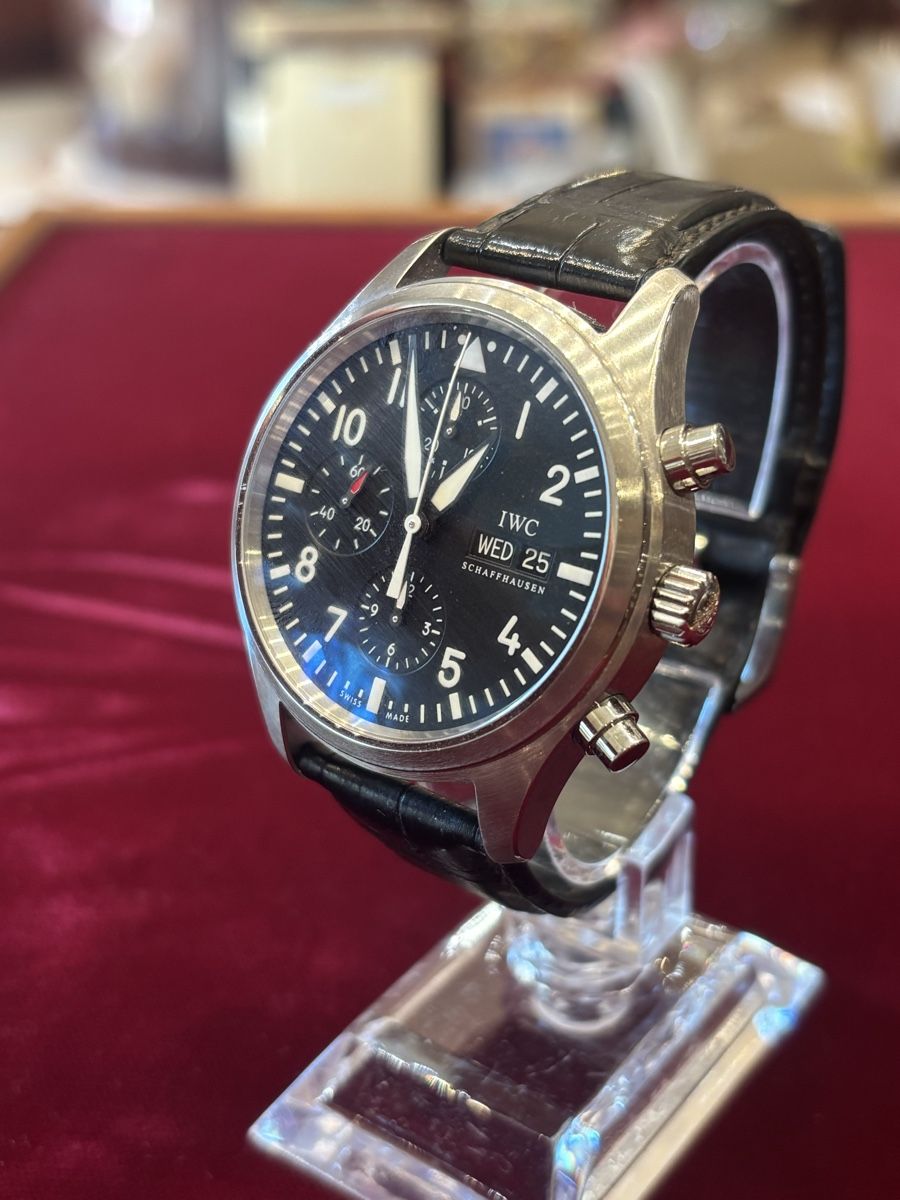 IWC Uhren: IWC Pilot Chronograph  – Gebraucht aus Mendrisio von TicinoWatchLab 1