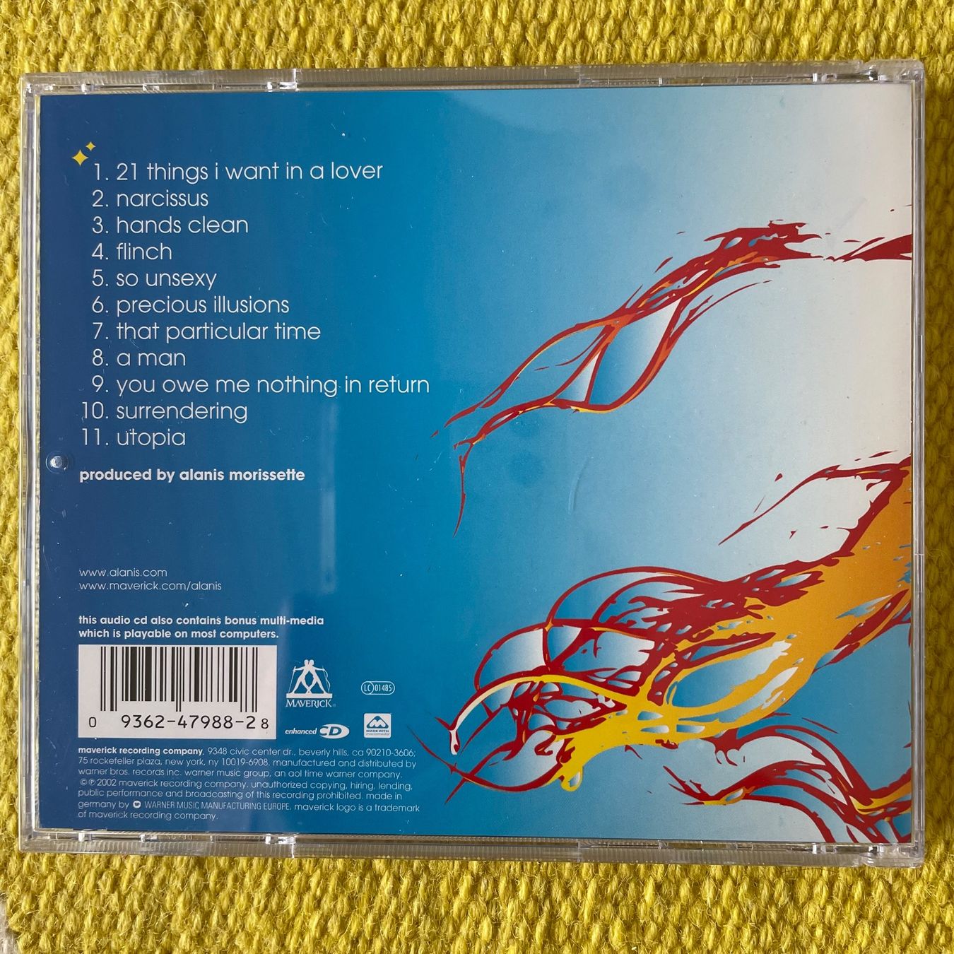 CDs: ALANIS MORISSETTE-UNDER RUG SWEPT – Gebraucht aus Rorschacherberg von CD-Roli 1
