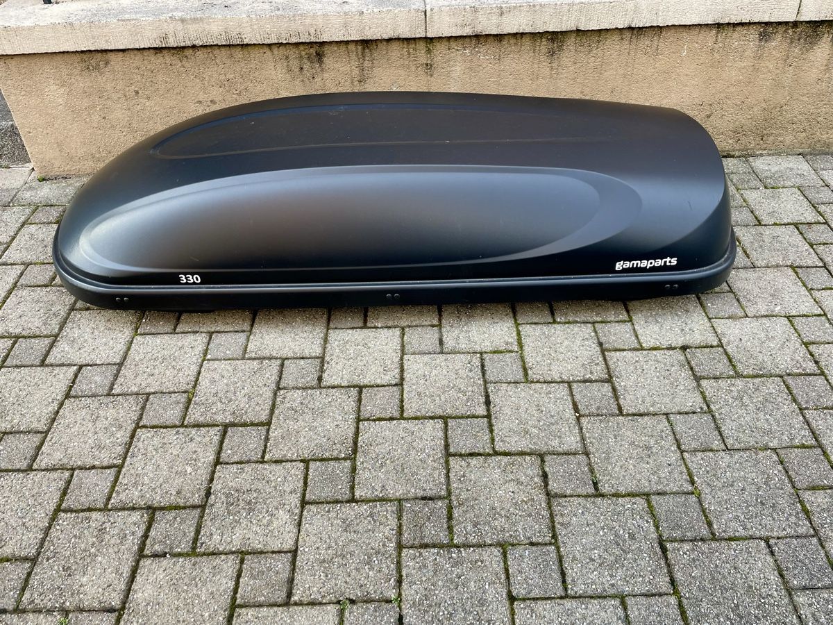 Gamaparts Dachboxen: Duo Barres de toit VWPolo2017 + coffre de toit Gamaparts 33 – Gebraucht aus Lausanne von jes_99dr