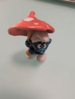 Figurine Schtroumpf champignon d'été - collection vintage 