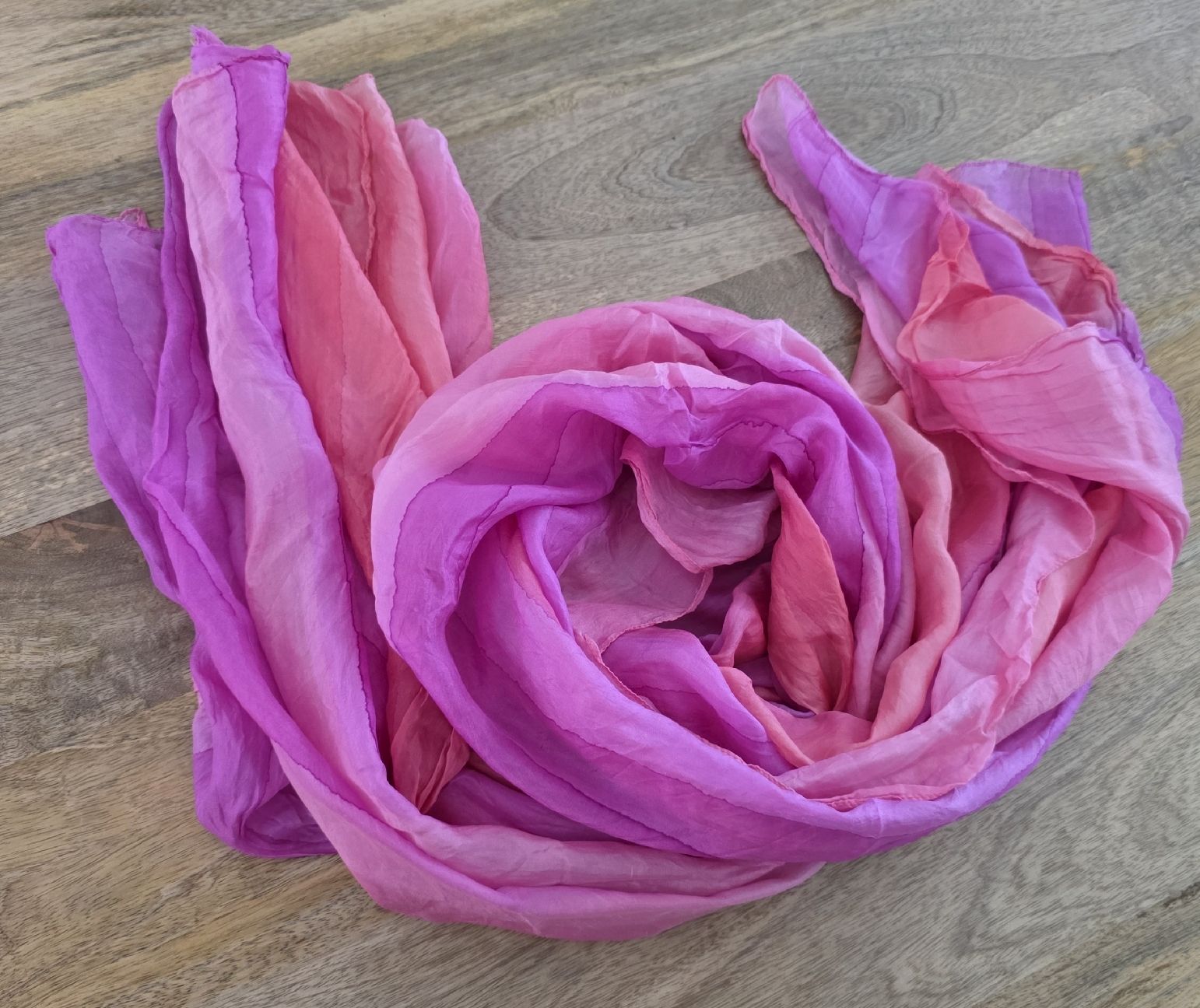 Foulards & écharpes: Schal Pink Lila gestreift – D'occasion à Rheinsulz par Gilea 3