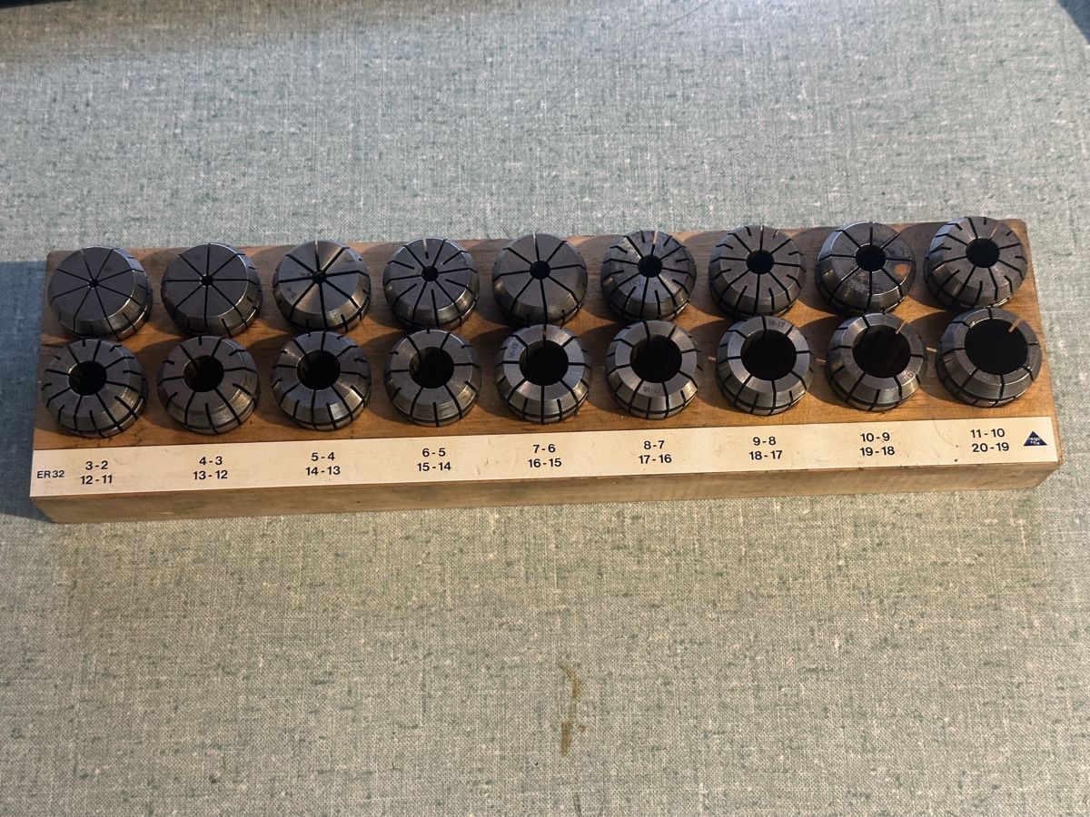 Metall- & Schlosserei Sonstiges: Spannzangen ER32 2-20mm – Gebraucht aus Schötz von EMTEC02