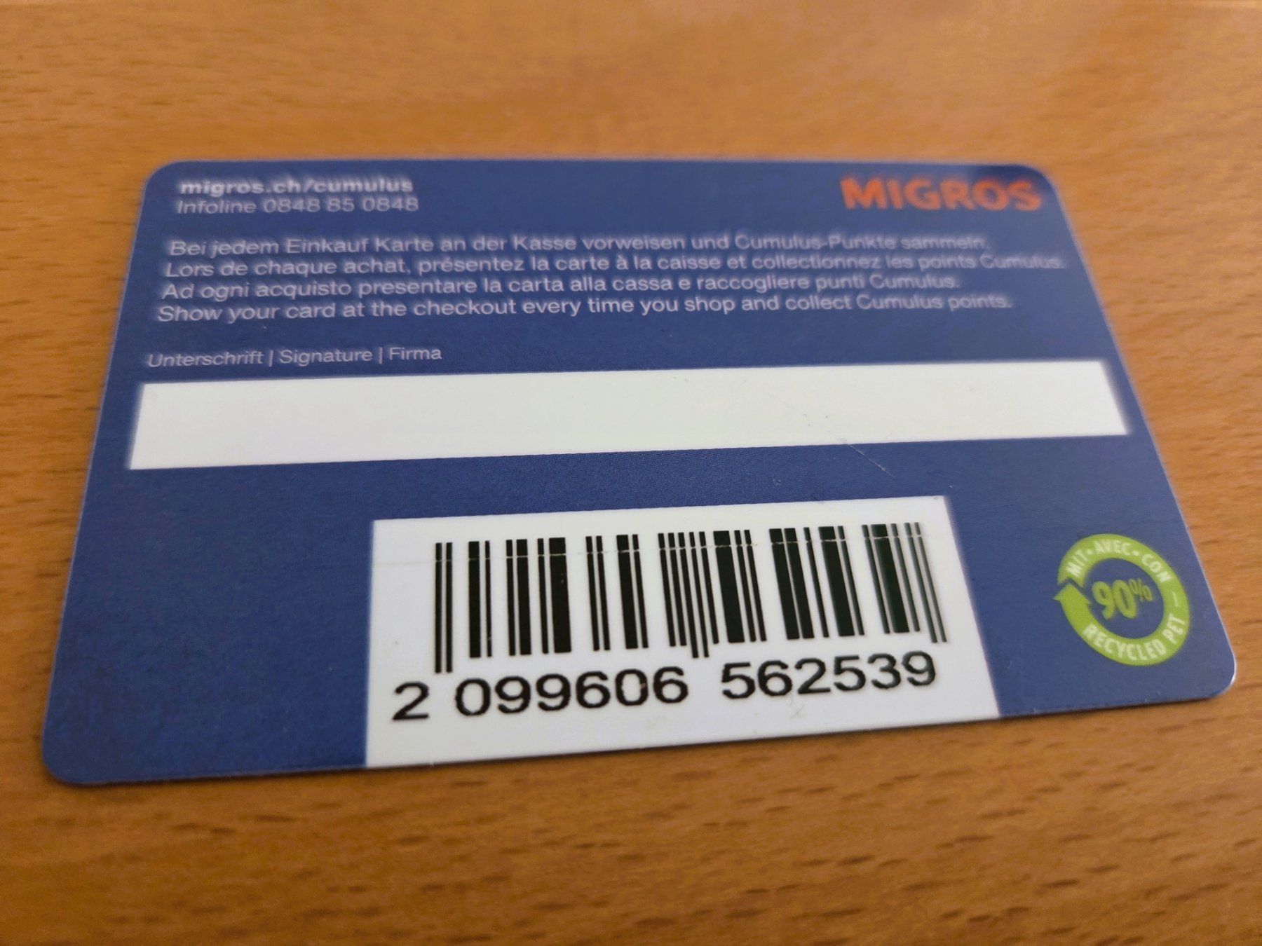 Schede telefoniche: MIGROS CARD - SCHWEIZ – Nuovo (secondo la descrizione) da Brüttisellen venduto da Nighttrain 1