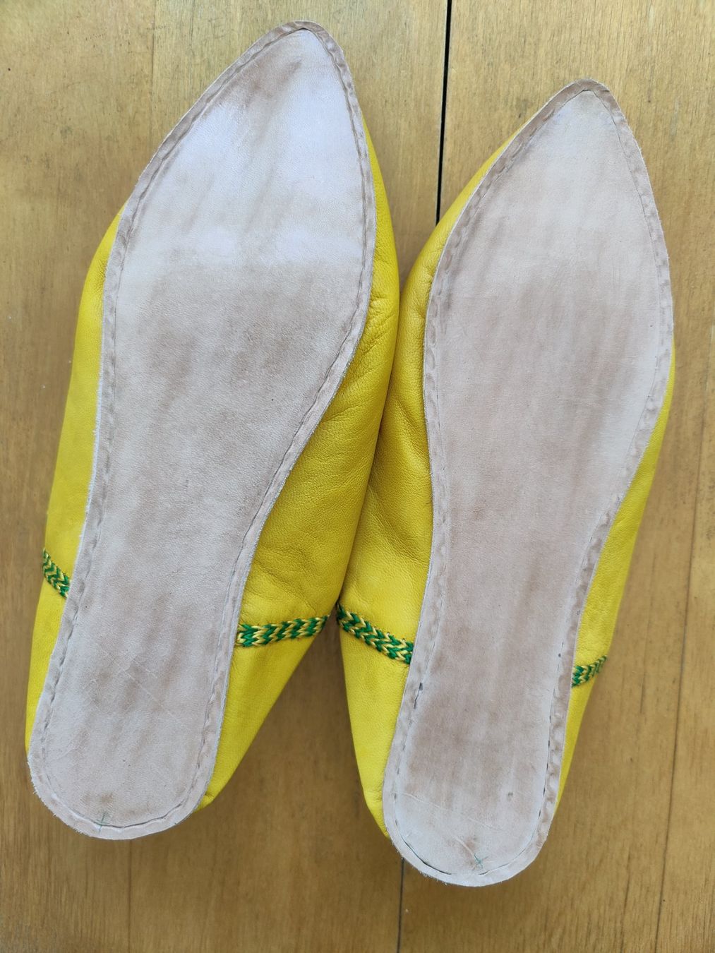 Bape Herrenschuhe: Neue Original Leder-Babouche aus Marokko – Neu (gemäss Beschreibung) aus Zuerich von Gygerss 5