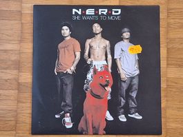 N*E*R*D, She Wants To Move - 12" Vinyl Maxi EU 2004