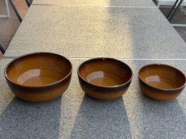 3 er Set Original Rössler Design Schalen Schüsseln
