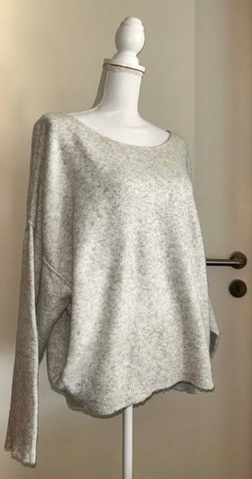 Maglioni & Felpe: Pullover DAMSVILLE von AMERICAN VINTAGE, hellgrau, M/L – Usato da Kreuzlingen venduto da peetzii 1