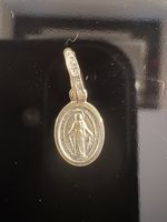 Gnadenmedaille Marienkette 585 Gold Gewicht 0,63g guter Zust