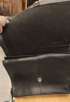 Aktentasche Leder schwarz gebraucht guter Zustand