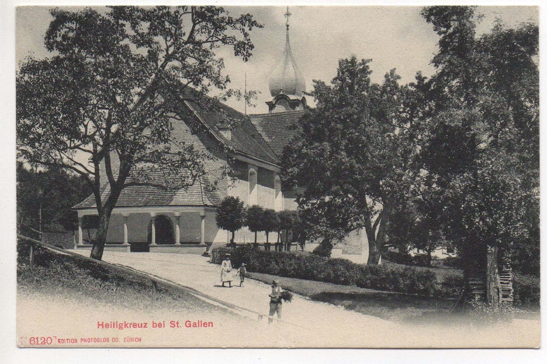 Cartoline postali: ST. GALLEN Heiligkreuz – Nuovo (secondo la descrizione) da Jona venduto da philajona