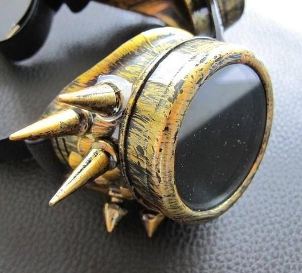 Altro in  Abbigliamento & Accessori: Cool Steampunk Goggles, Schweisserbrille – Nuovo (secondo la descrizione) da Schwanden GL venduto da UHRKNALL 1
