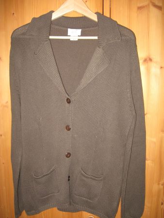 Strickjacke (lang), Gr. 40/42, Alba Moda