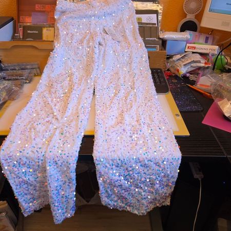 PAILLETTEN HOSE XL