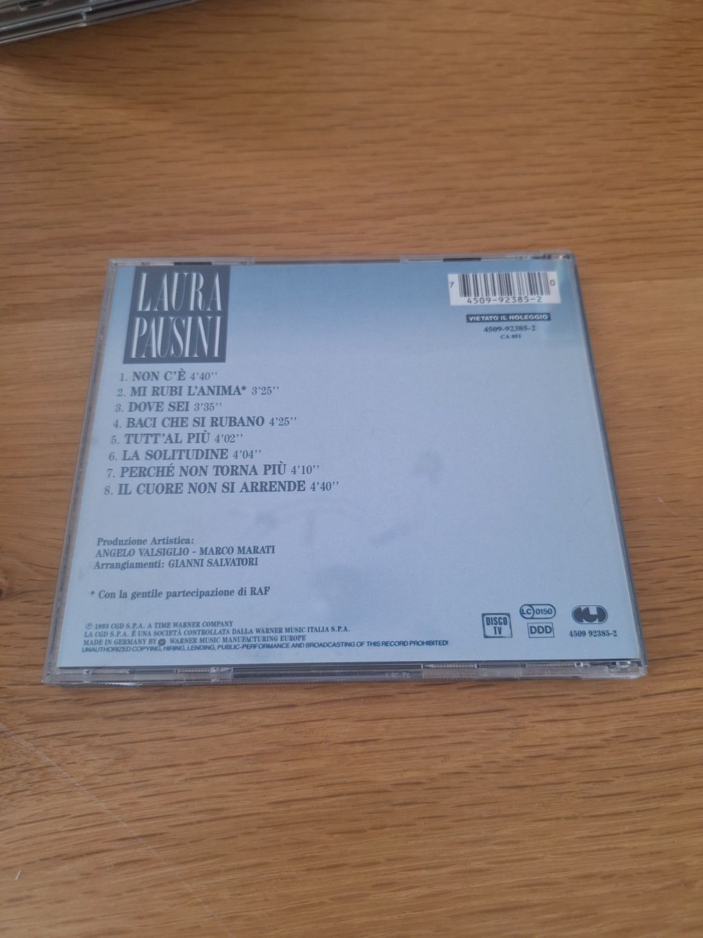 CD: CD Laura Pausini – Usato da Wanzwil venduto da chlinih93 1