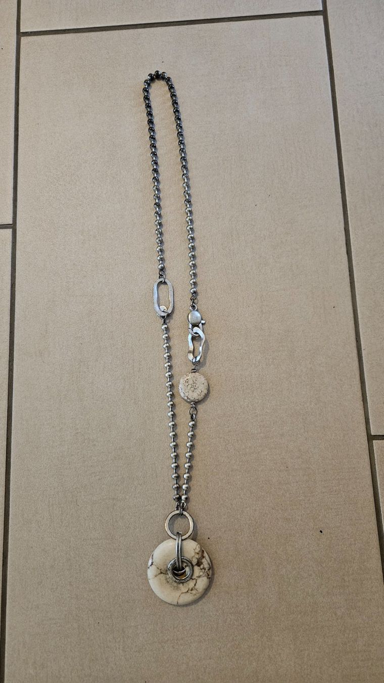 Ketten: Statement Kette, silberig – Gebraucht aus Vevey von nus_ly82