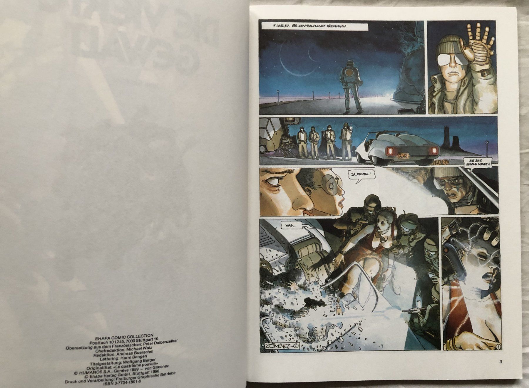 Fumetti: Seherlebnisse - Band 2 - Die vierte Gewalt – Usato da Schaffhausen venduto da durruti 2