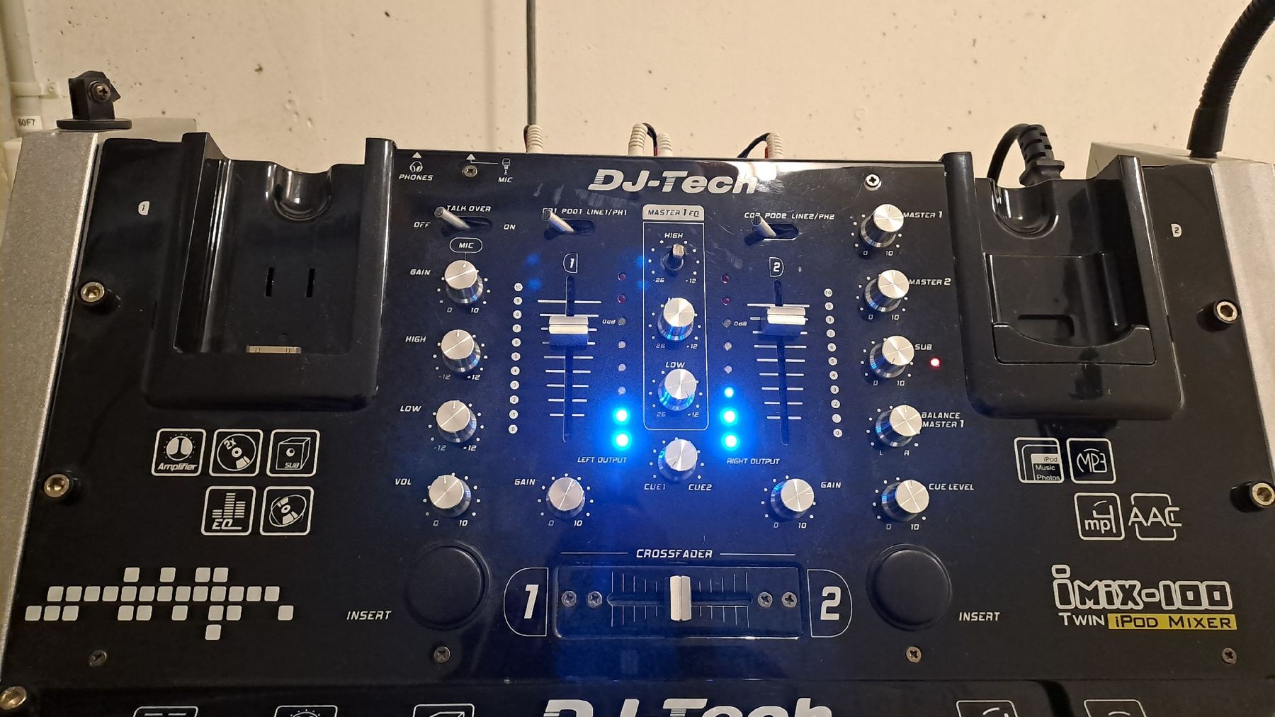 Dj-Tech Mischpulte: DJ-Tech iMix-100 Twin iPod Mixer – Gebraucht aus Watt von Gubrist