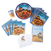 Partyset - Partygeschirr Indianer