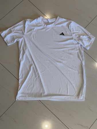 ADIDAS Tennis-Shirt XL Weiss