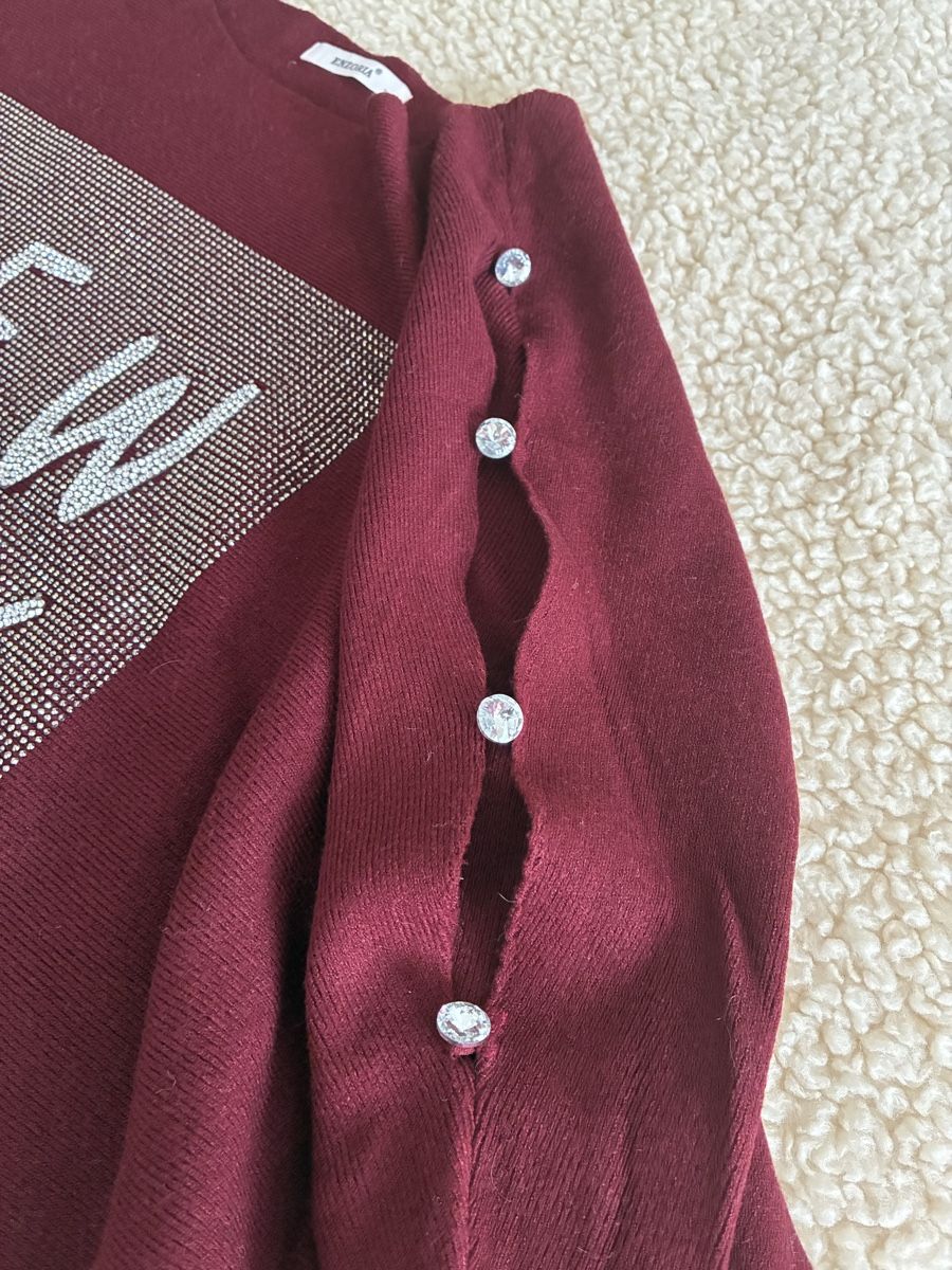 Maglioni & Felpe: Edler Enzoria Pullover, bordeauxrot Grösse M-L – Nuovo (secondo la descrizione) da Dietikon venduto da ebegab 3