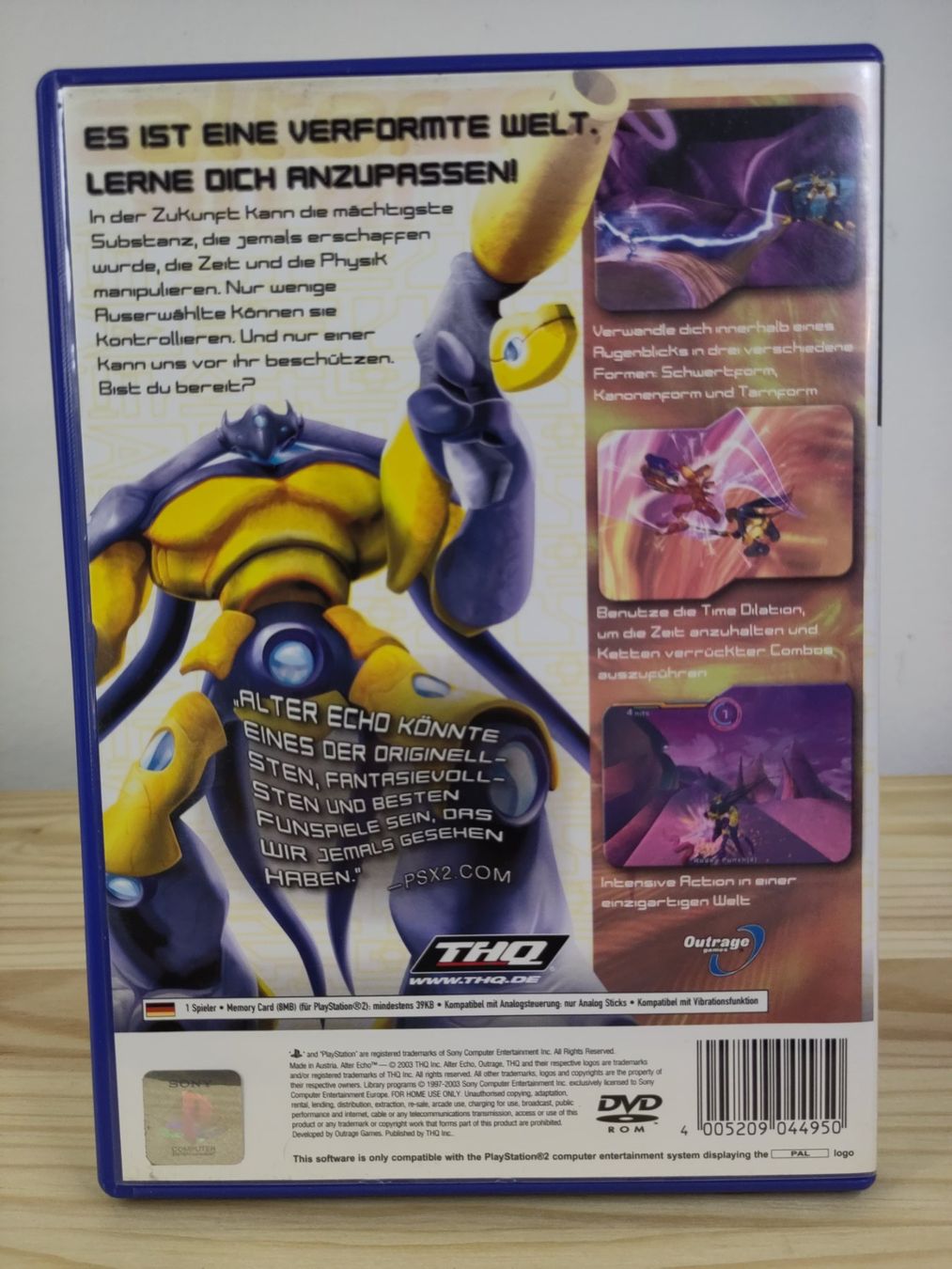 Giochi: Alter Echo PS2 Playstation 2 PAL CIB – Usato da Zug venduto da RepTCG 1