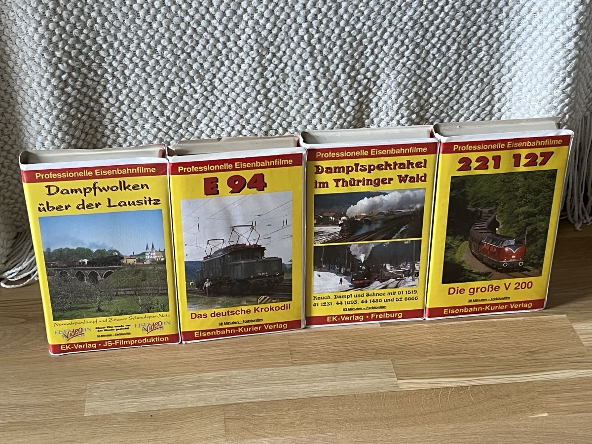 Tutti i VHS: Eisenbahn - Video – Usato da Thusis venduto da Starlera 1