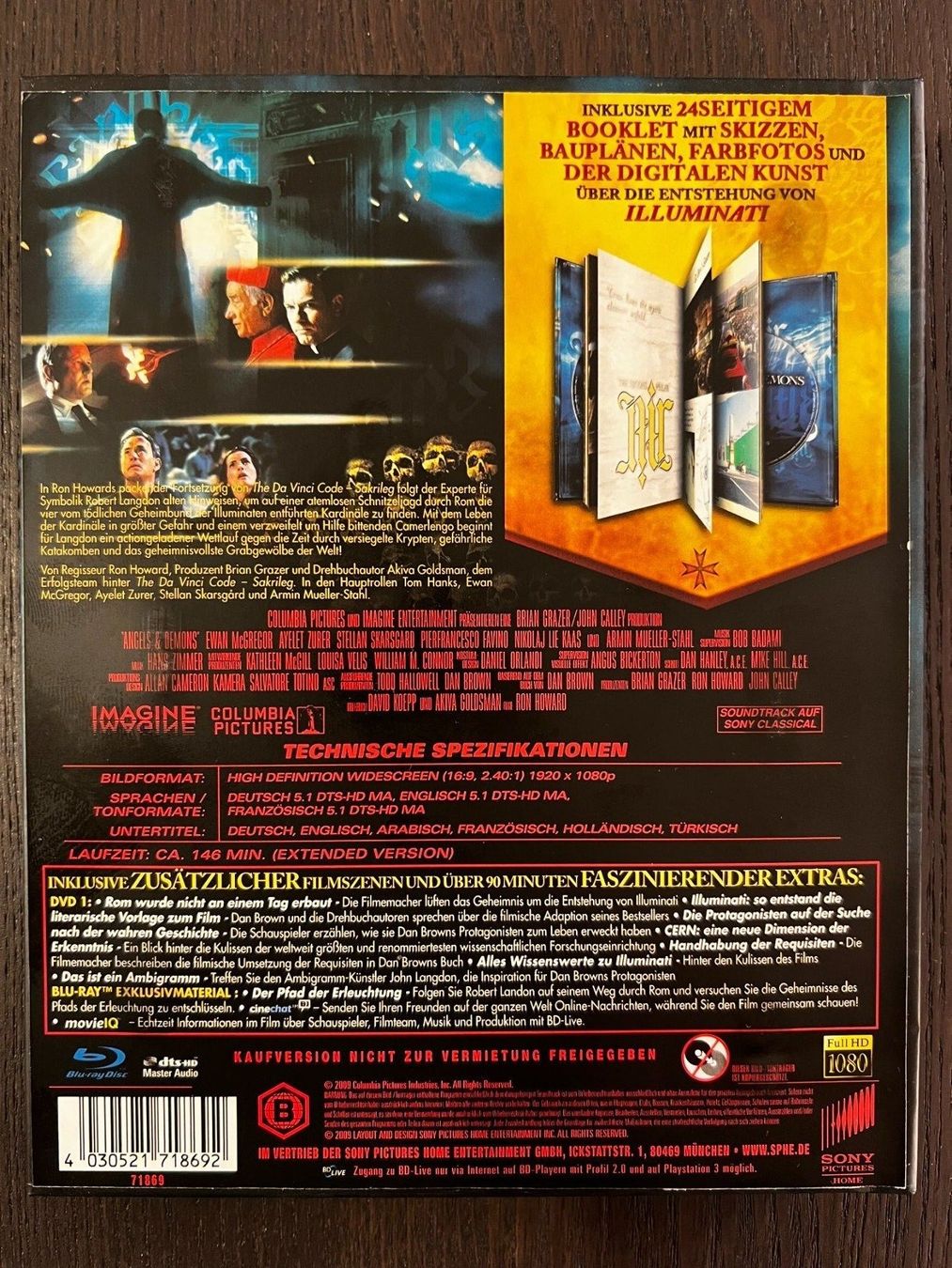 Alle DVDs: Illuminati Blu-ray Mediabook – Gebraucht aus Zürich von Blu-ray_ZH 1