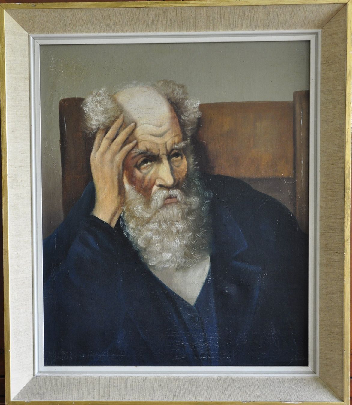 Gemälde: Portrait de Charles Darwin – Gebraucht aus Vouvry von Marr0