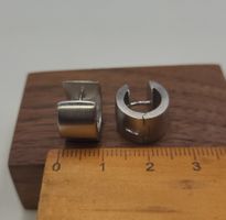 Massiv Platin 950 Ohrringe