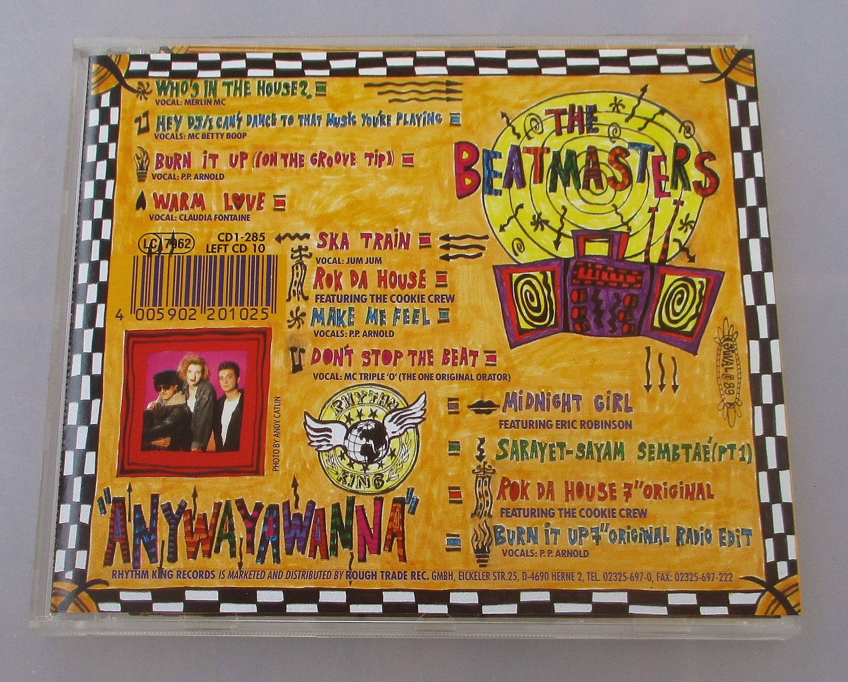 CD: THE BEATMASTERS - Anywayawanna – Usato da Wattwil venduto da Muriel11 1