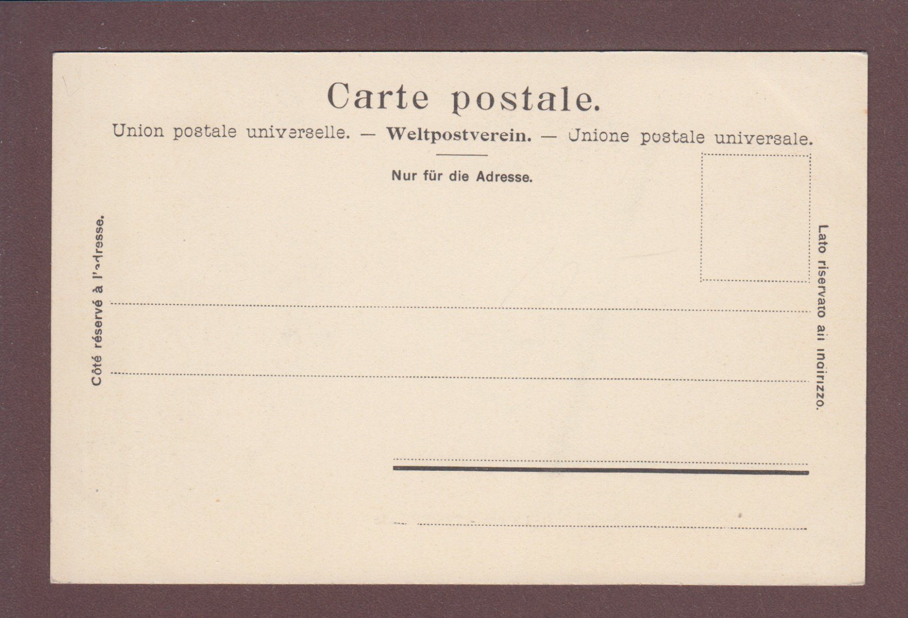 Ansichtskarten: LUZERN - Postgebäude – Gebraucht aus Pully von nicecards 1