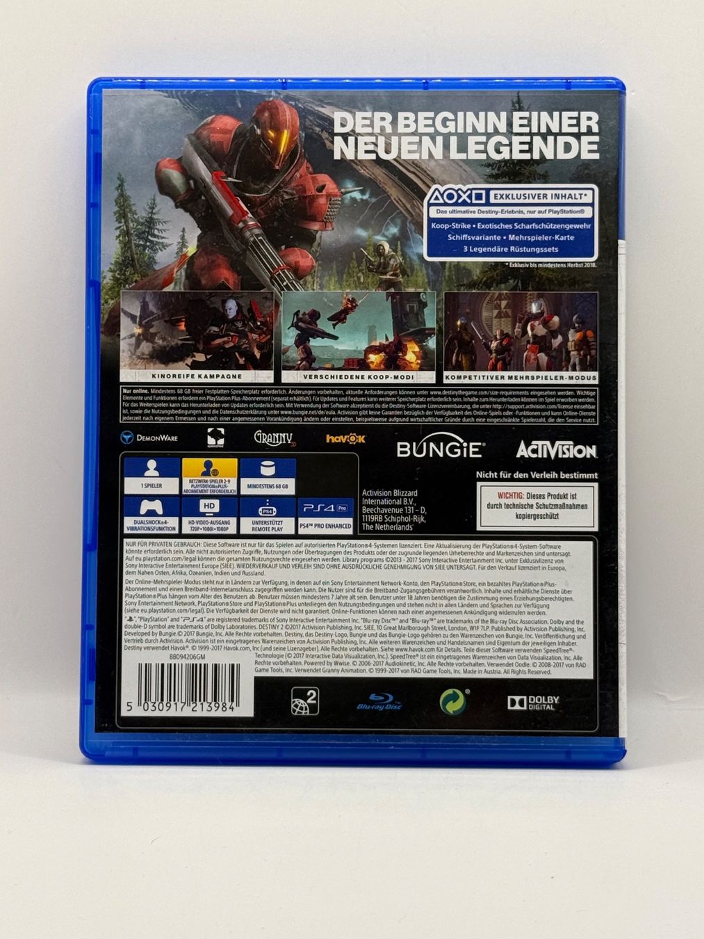Spiele: Destiny 2 - Playstation 4 - CIB – Gebraucht aus Dietikon von gab_qz7y 1