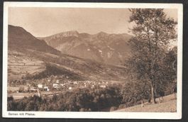 Sarnen Gesamtansicht mit Pilatus