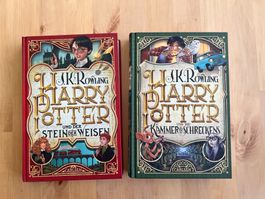 Harry Potter Schmuckausgabe 1&2, Top Zustand,