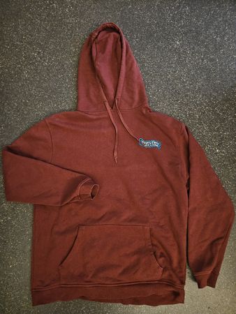 Santa Cruz Kapuzenpullover, Gr. L, Rostock rot