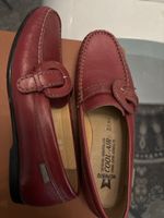MEPHISTO women loafers red leather size 5.5 new