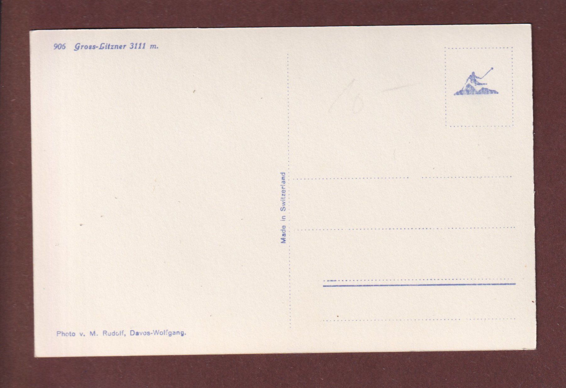 Cartes postales: GROSS-LITZNER – D'occasion à Pully par nicecards 1