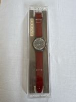 Swatch Chrono Uhr rot mit Originalbox 