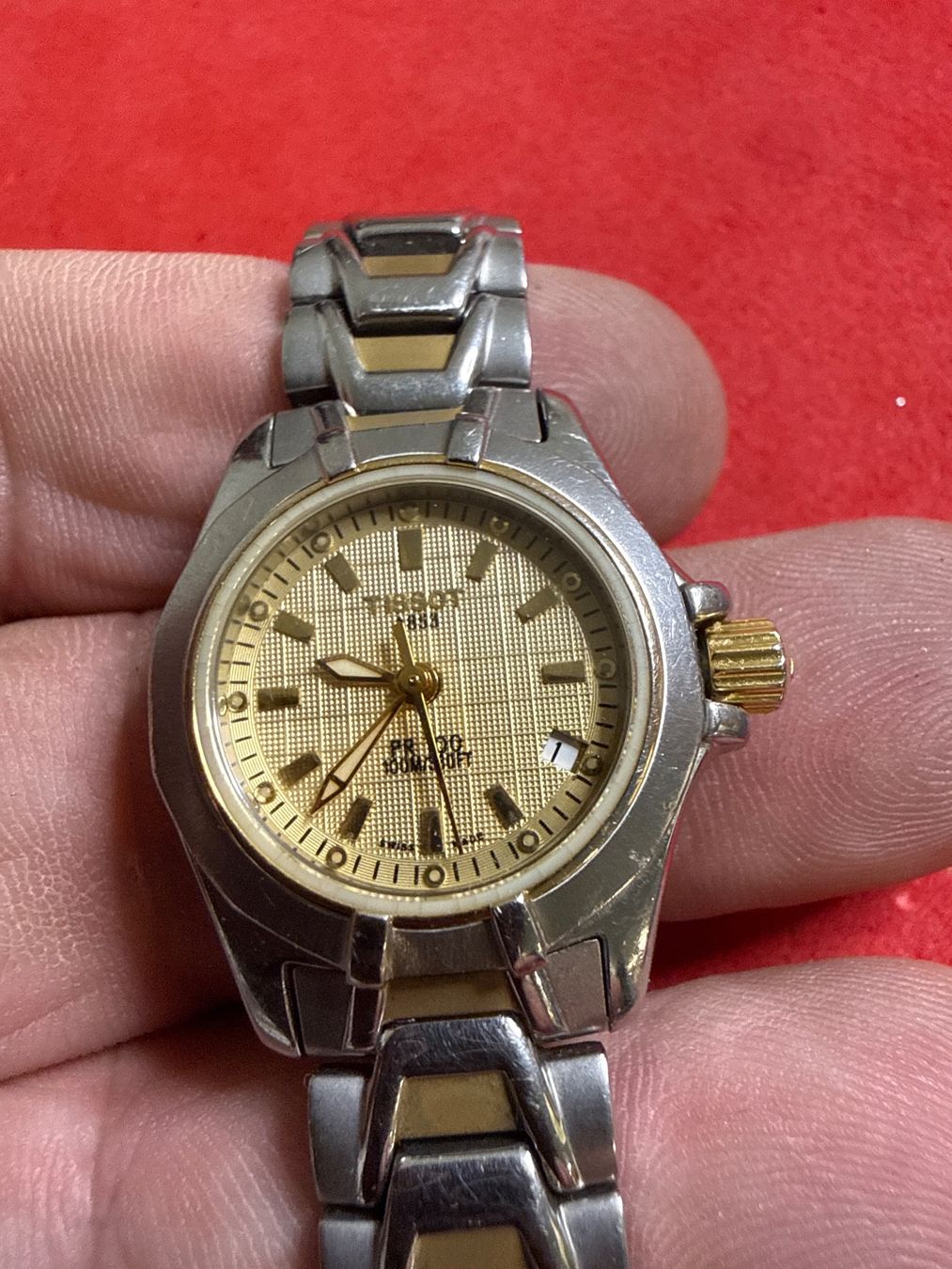 Tissot Orologi: Tissot PR100 Quarz 25 mm – Usato da Pfeffingen venduto da Allhandelklgwatches