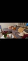 Gemütliches Ecksofa (grau) mit Longchair von Pfister
