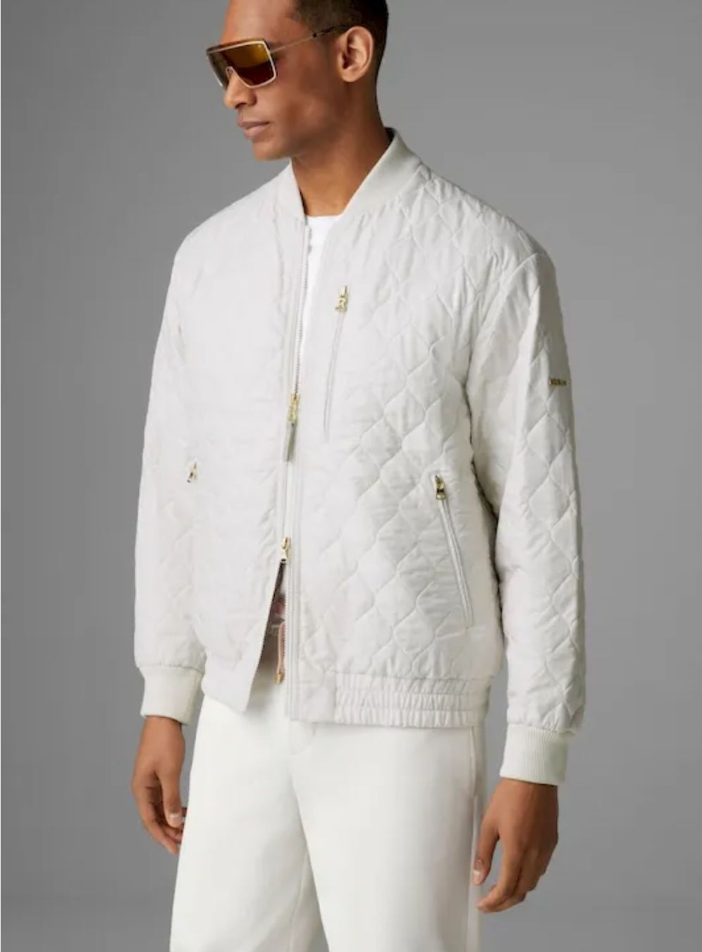 Bogner Jacken: Bogner Übergangsjacke Gr. 48/M Weiss gesteppt – Neu und originalverpackt aus Amriswil von newschweiz
