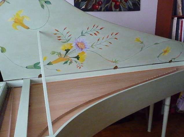 Musikinstrumente: Clavecin "Prélude" de Martine Argellies – Gebraucht aus Renens von coudriers