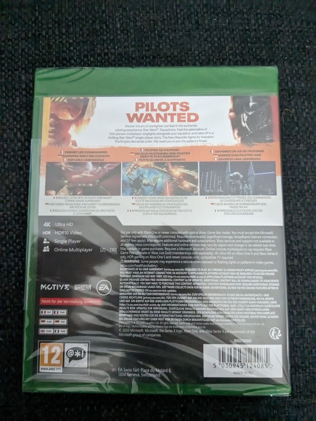 Microsoft Spiele: Star Wars Squadrons VR - Neu OVP Sealed Xbox One – Neu und originalverpackt aus Hünenberg See von SpecialEditionGaming 1