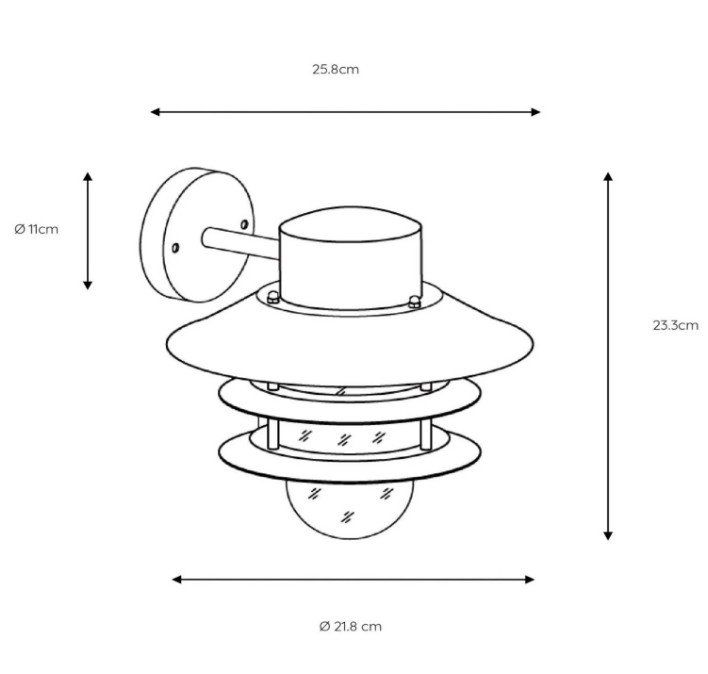 Lampade: Mondäne Aussenlampe – Nuovo (secondo la descrizione) da Meilen venduto da easy03 2